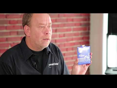 Adamas Strings for Acoustic Guitar Nuova Phosphor Bronze coated round core - Also suitable for people with allergy (1717NURC)