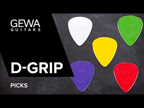 D-Grip Janicek Standard 351 plektre, 0,80 mm, kaffe med mælk, 12 stk.