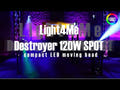 Light4Me Destroyer 120 W Spot Moving Head LED