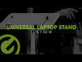 Gravity LTS T 02 W - Universelt laptopstativ med justerbare holderpinde og stålbase