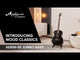 Applause E-Acoustic Bass Wood Classics AEB96-5E Jumbo Bass - Black matt (AEB96-5E)