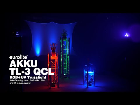 EUROLITE AKKU TL-3 QCL RGB+UV Trusslight