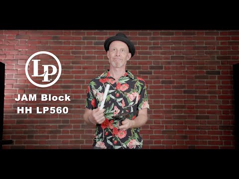Latin Percussion Blocks Hand Held Jam Block (LP560)