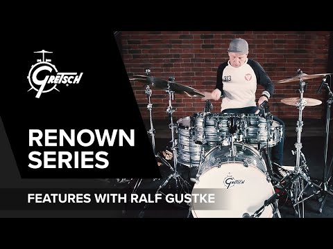 Gretsch Renown Maple 4-delt shell set 20", Vintage Pearl