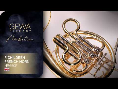 GEWA Ambition HR650F F-børnevaldhorn, lakeret