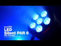 EUROLITE LED Silent Par 6 QCL Floor wh