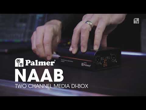 Palmer RIVER naab - Passiv 2-kanals DI-boks til medieanvendelse