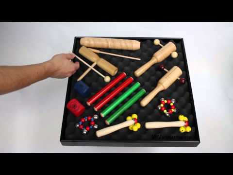 Percussion til børn m. 12 dele