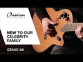 Ovation E-Acoustic classical guitar Celebrity MS Classic Nylon - Natural Gloss (CE44C-4A-G)