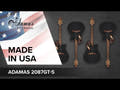 Adamas E-Acoustic Guitar 2087GT Deep Contour Cutaway - Black (2087GT-5-G)