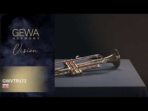 GEWA Vision TR172 Bb-trompet, guldlak