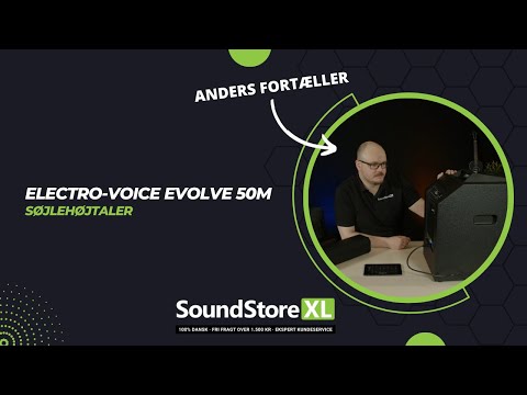 EV Evolve 50M - Transportabelt Søjle Højtaler System m. 8 kanalmikser