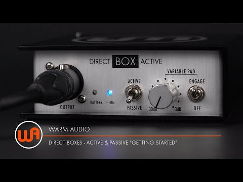Warm Audio WA-DI-P2 Passive Stereo DI Box