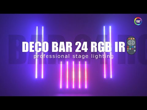 Light4Me Deco Bar 24 RGB IR WH LED-bar + remote