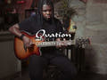 Ovation E-Acoustic Guitar Celebrity Elite Deluxe Deep Contour - Black Satin (CDX40-5-G)