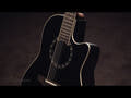 Ovation E-Acoustic Guitar Standard Balladeer Deep Contour Cutaway 12-string - Black (2751AX-5-G)