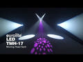 Eurolite Set 4x LED TMH-17 Moving Head + Flightcase
