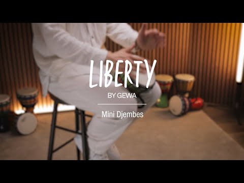 GEWA Djembé Liberty Series Rope Tuned - 7" Green