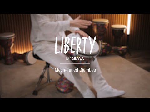 GEWA Djembé Liberty Series Mechanically Tuned - 8" Pineapple