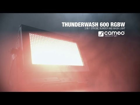 Cameo Thunder Wash 600 RGBW Strobelys