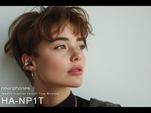 JVC Nearphones HA-NP1T Open Ear Headphones Rød
