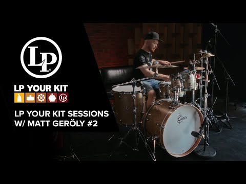 Latin Percussion Tambourine City Hi-Hat Jingle Ring - Double row (LP191NYD)