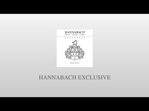 Hannabach Exclusive E6 basstreng til klassisk guitar, medium tension