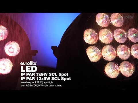 EUROLITE LED IP PAR 12x9W SCL Spot