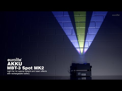 Eurolite Set 2x AKKU MBT-3 Spot MK2 + Soft Bag