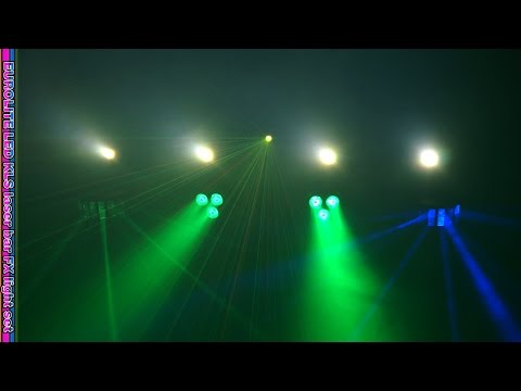 Eurolite Set LED KLS Laser Bar FX + M-3 Speaker System Stand