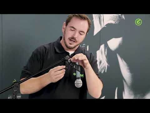 Gravity MS QT 1 B - Mikrofonadapter med hurtig tilt-funktion