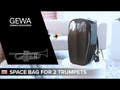 GEWA Gig Bag for Trumpets Space Bag - Titanium