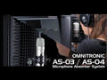 OMNITRONIC AS-03 Microphone Absorber System, foldable