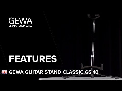 GEWA Classic guitarstativ GS-10BL, blå