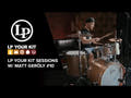 Latin Percussion Timbales Drum Set Timbales - 12" (LP812-BN)