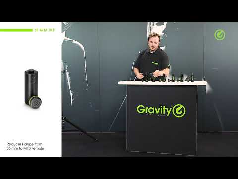 Gravity SF 36 M 6 M - Reduktionsflange fra 36 mm til M6, han til han