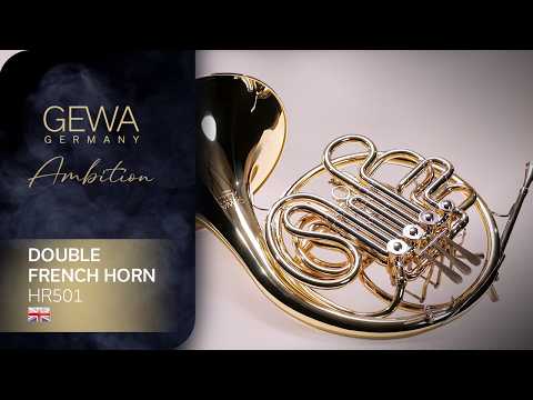 GEWA Ambition HR501 dobbelt valdhorn, lakeret