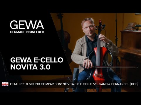 GEWA E-Cello Novita 3.0 - Gold-brown (4/4)