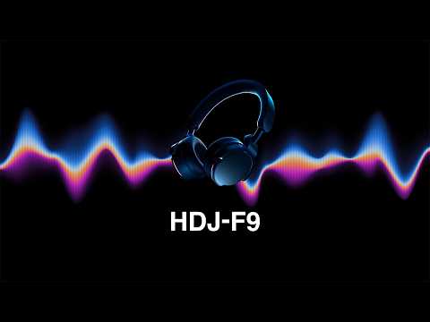 AlphaTheta HDJ-F9 Wireless DJ Headphones – Black