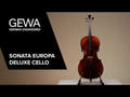 GEWA Sonata Europa Deluxe cello 4/4, ikke sat op