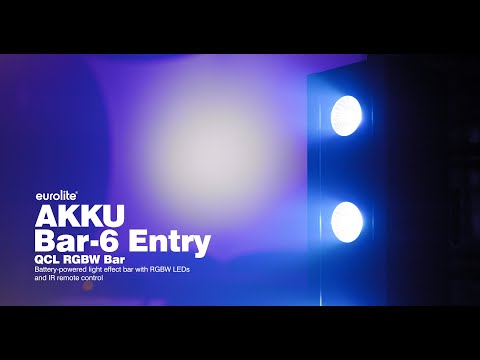 EUROLITE AKKU Bar-6 Entry QCL RGBW Bar