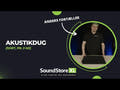 Akustikdug pr. 3 m² (Sort)