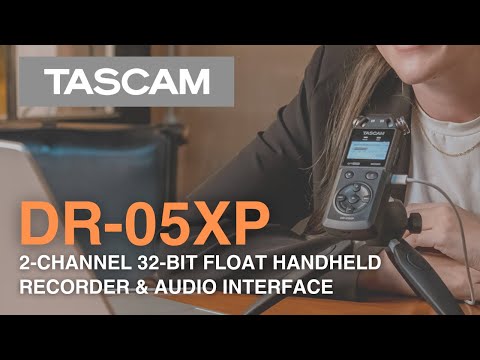 Tascam DR-05XP håndholdt optager, diktafon