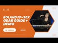 Roland FP-30X El Klaver (Sort)
