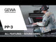 GEWA Portable Piano PP-3 - PP-3 Stand