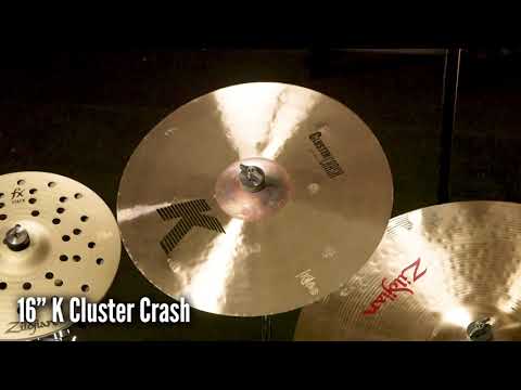 Zildjian 16" K Cluster Crashbækken