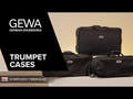 GEWA Symphony trompetkasse til 2 trompeter, sort