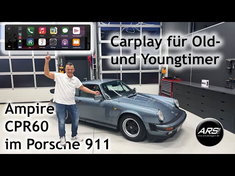 Ampire 1-DIN skærm med CarPlay Android Auto