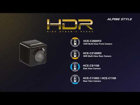 Alpine HCE-CS1100 HDR sidekamera