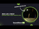 Ibiza LED Lysbar Moonflower, Laser og Strobe